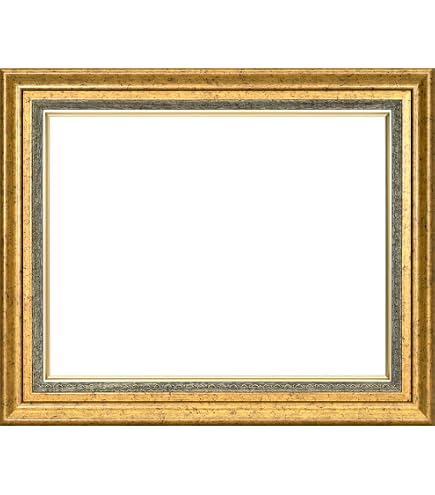 Amazon.co.jp: 〔 Pサイズ額 〕黒金 油絵額 P20号 727×530mm 油絵用