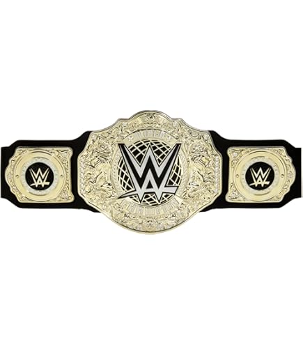 Gold) WWE Championship Toy Wrestling Championship Belt Kid Size