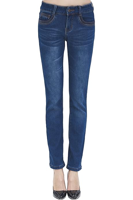 amazon fleece lined jeans