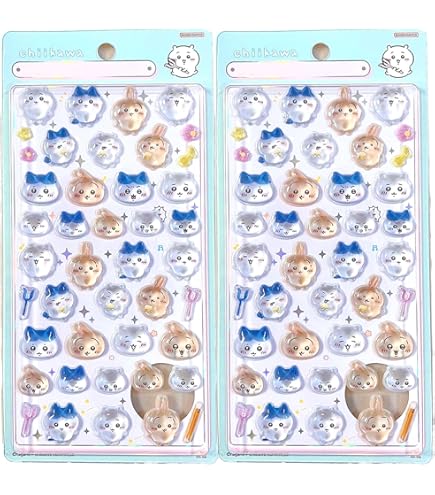 Amazon | バンダイ (BANDAI) ちいかわ ダイカットステッカーセット4