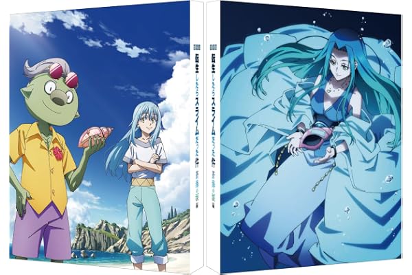 【Amazon.co.jp限定】劇場版 転生したらスライムだった件 蒼海の涙編（Blu-ray特装限定版) (法人特典「描きおろしイラスト使用三方背収納ケース（絵柄：ユラ、ゴブタ）」付)(店舗共通特典「波乗りリムル様 ミニアクリルブロック」付)