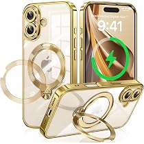Amazon.co.jp: Gunwon iPhone 17 用 ケース メッキバンパー MagSafe