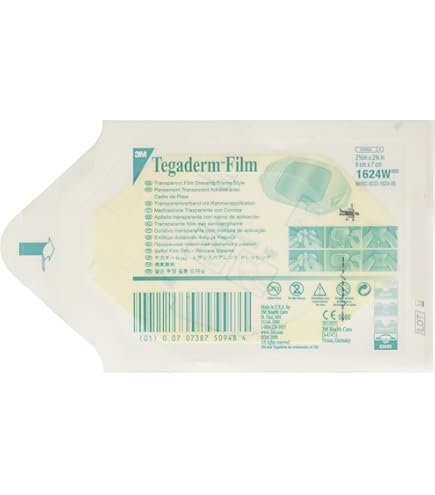 Amazon.co.jp: 3M Tegaderm Transparent Dressing 1624W - Box of 100