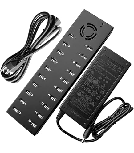 Amazon.co.jp: サンワサプライ USB2.0 10ポートハブ USB-2HCS10