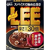 江崎グリコ ビーフカレーLEE辛さ×30倍(日本産神出雲唐辛子を配合) ×10個