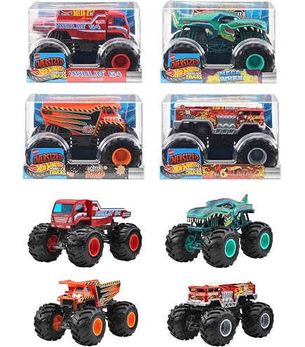 Amazon | ホットウィール(Hot Wheels) モンスタートラック ビッグ