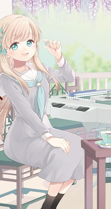 ごきげんよう、一局いかが?  iPhone/Androidスマホ壁紙(744×1392)-1 - 神南 千星（かんなみ ちせ）