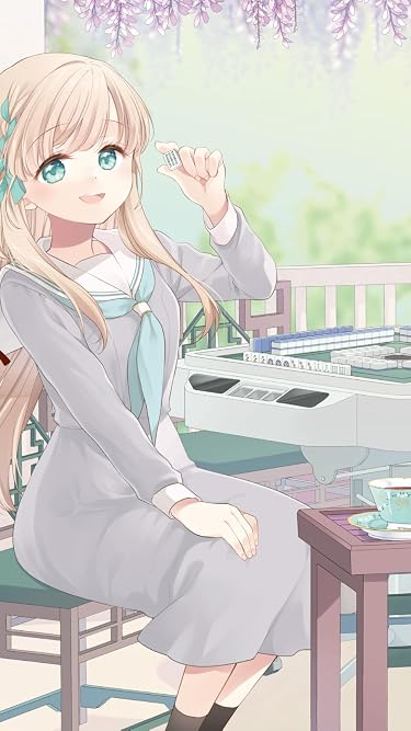 ごきげんよう、一局いかが?  iPhone/Androidスマホ壁紙(750×1334)-1 - 神南 千星（かんなみ ちせ）