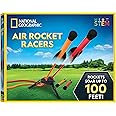 NATIONAL GEOGRAPHIC Air Rocket Toy - Stomp & Launch Dueling Air Rockets ...
