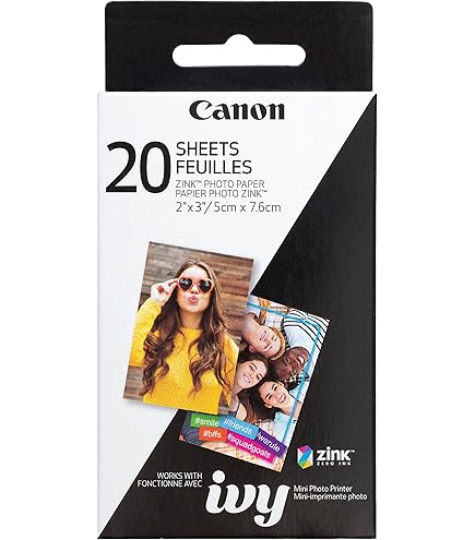 Amazon | Canon(キャノン) Zink フォトペーパーパック | フォト用紙