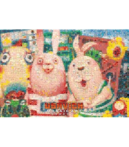 Amazon.co.jp: ウサビッチ 1000ピース 収監生活のススメ 31-355 : おもちゃ