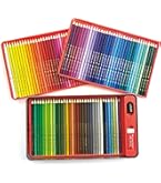 Amazon | ファーバーカステル FABER-CASTELL 水彩色鉛筆 72色 赤缶