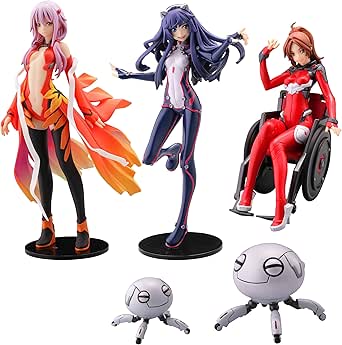 海洋堂ネオカプセル パイロット版 ギルティクラウン ヒロインコレクションセット