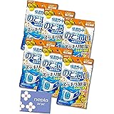 快適ガード のど潤いぬれマスク ゆずレモン 3回分 【6個セット】 おまけ付き