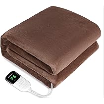 電気毛布 掛け 敷き188×130cm 電気ひざ掛け大きいサイズ フランネル2枚 Amazon | 電気毛布 掛け敷き兼用 188×130cm【大きいサイズ