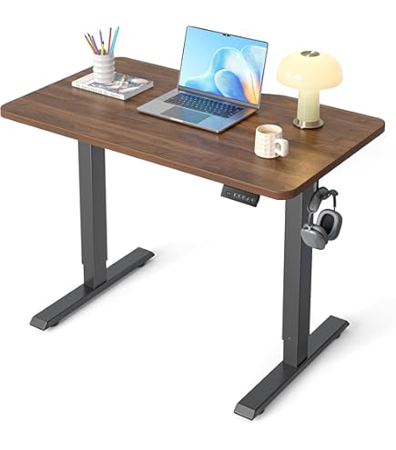 Amazon | FEZIBO 電動 昇降デスク スタンディングデスク 幅80cm 高さ