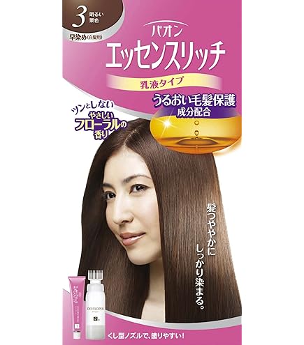 Ｍさま専用　⑥赤みを抑えた栗色3個セット　あの臭いが優しい Amazon | パオン エッセンスリッチ クリームタイプ 4M 赤みを抑えた