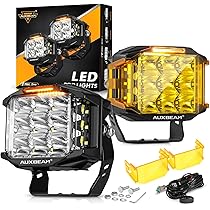 Amazon.co.jp: Auxbeam 12.7 cm 168W LED キューブ ポッド オフ