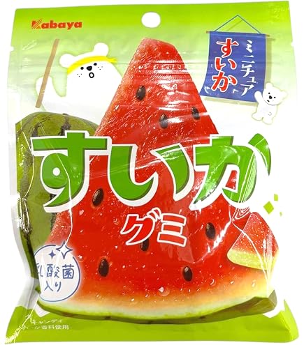 カバヤ　すいかグミ　300袋 Amazon | カバヤ すいかグミ 50g×30袋(10×3) | カバヤ食品 | グミ 通販