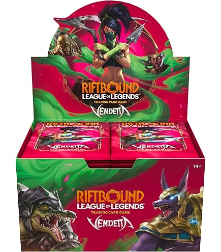 Amazon.co.jp: Riftbound TCG: リーグ・オブ・レジェンド ブースター