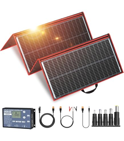 Amazon | 2023新登場 OTOUCH ソーラーパネル 100W 20V 折りたたみ式