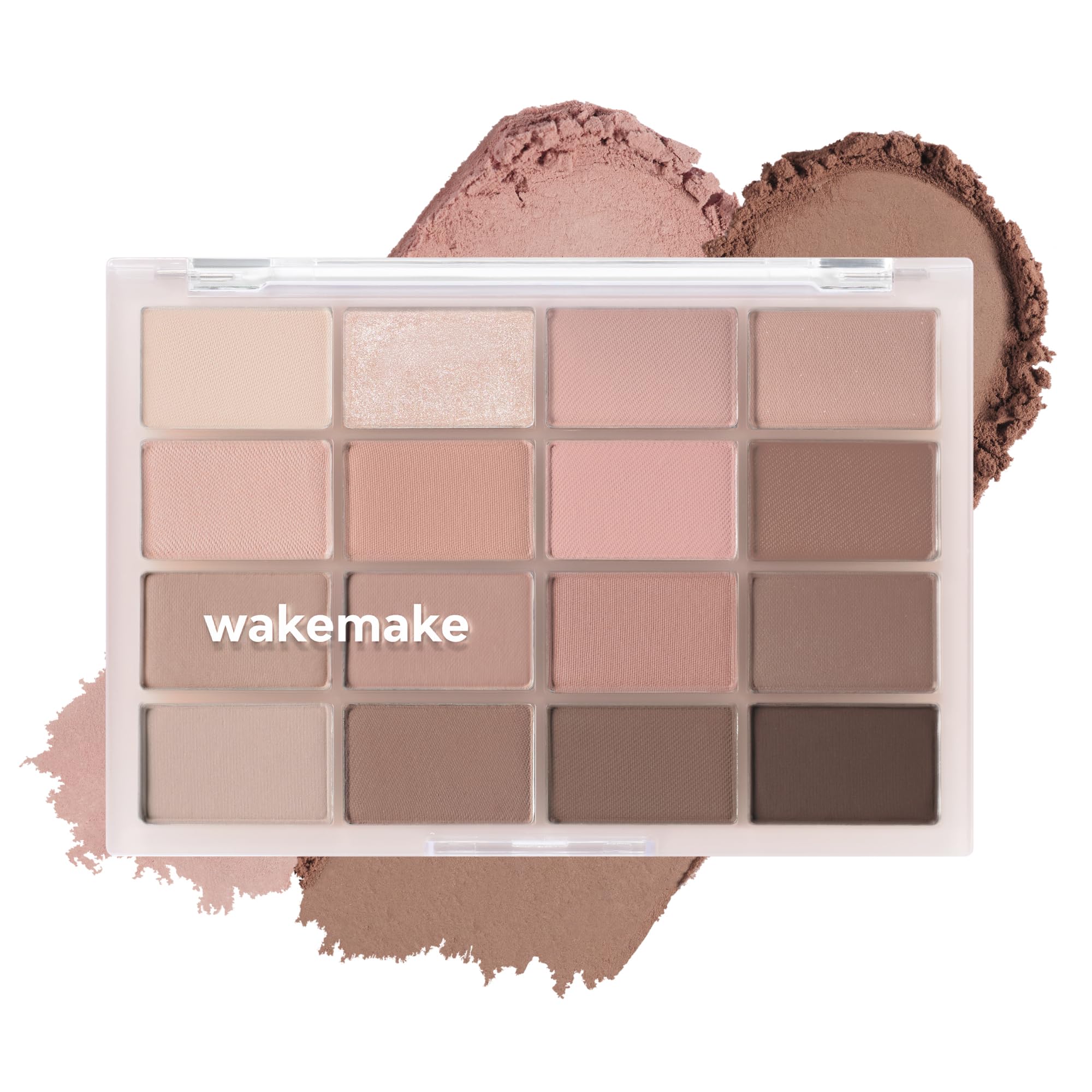 wakemake(ウェイクメイク) ウェイクメイク ソフトブラーリングアイパレッド 30 クラッシーヌードブラーリング | ヌードコレクション,アイシャドウ,パレット,マット,グリッター,パーソナルカラー