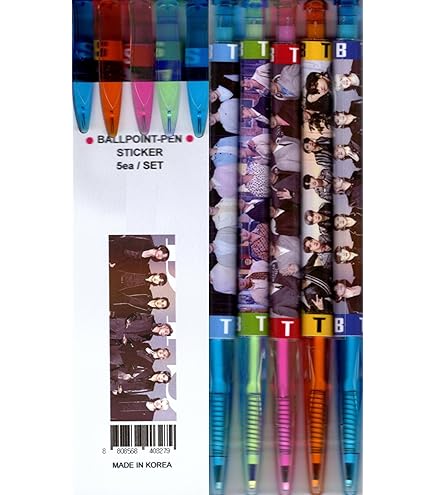 Amazon | BT21 公式 商品 LAMY X BT21 万年筆 EDITION SET2-COOKY, RJ