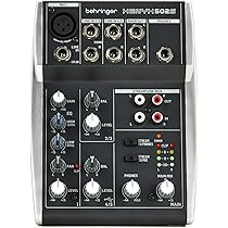 Behringer(ベリンガー)ベリンガーアナログミキサー Amazon.co.jp: ベリンガー アナログミキサー 5入力 2バスミキサー USB