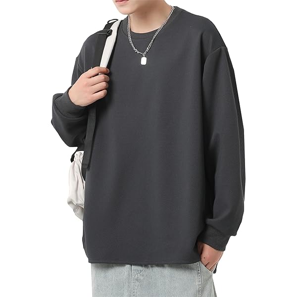 Amazon.co.jp: LAVDE メンズ 長袖Tシャツ TEE ヴィンテージ風 ロンT
