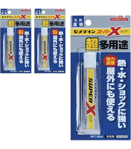 Amazon | セメダイン(CEMEDINE) スーパーX ブラック 多用途接着