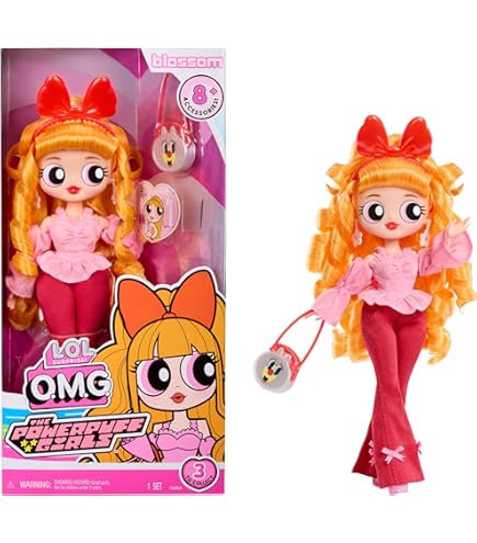 Amazon.co.jp: The Powerpuff Girls - 5.1cm Action Dolls with