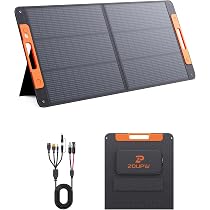 Amazon | ZOUPW 110W ソーラーパネル N型 16BB 25％高効率 Type-C直接