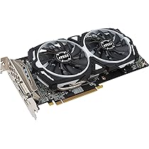 【動作品】Radeon RX 580 ARMOR 8GB Grab an overclocked MSI Radeon RX 580 Armor 8GB graphics