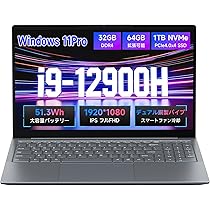 Amazon.co.jp: ノートパソコン【爆速Core i9-12900H 14コア20スレッド