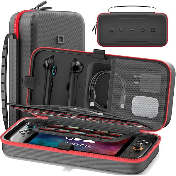 Amazon.co.jp: 【Switch 2/通常/有機ELモデル対応】Switch ケース 収納