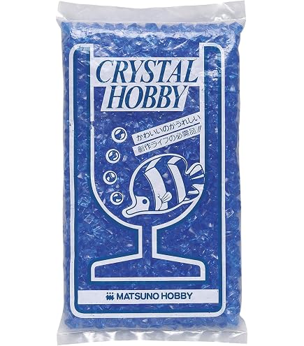 Amazon | Crystal Hobby クラッシュアイス L クリア エメラルド
