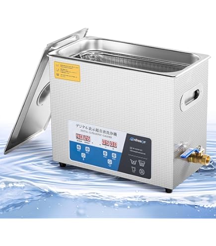 Amazon | 超音波洗浄器 6L 洗浄機 28/40kHZデュアルデュアル周波数