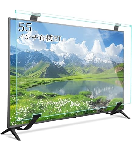 Amazon | Ninonly 液晶テレビ保護パネル 55インチ 有機EL テレビカバー