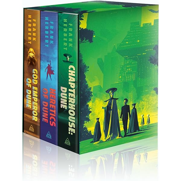 Amazon | Frank Herbert's Dune Saga Books 1-3 Deluxe Hardcover