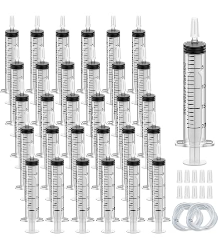 Amazon | ディスポシリンジ20ml 横口針無 50本入 | シリンジ