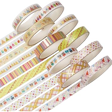 数量限定❣️マスキングテープ  テープセット プレゼント包装、DIY工芸品 数量限定❣️マスキングテープ テープセット プレゼント包装、DIY工芸