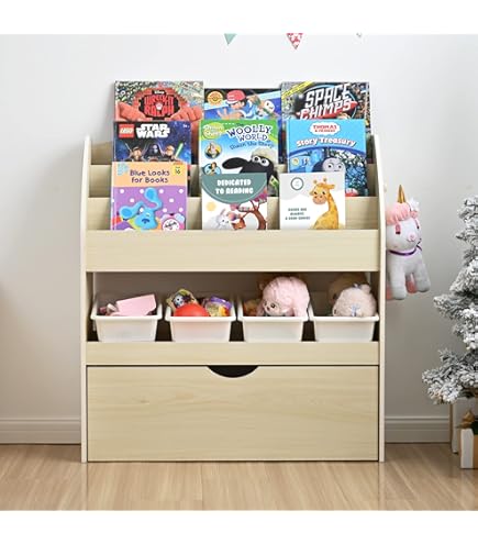 おもちゃ収納ラック 大容量 子ども用家具 収納ケース 絵本棚 おもちゃ本棚 おもちゃ収納ラック 大容量 子ども用家具 収納ケース 絵本棚
