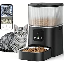 Amazon | 自動給餌器 猫 犬 ペット給餌機 ペット餌やり機 タイマー機能