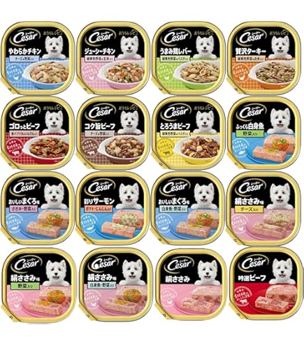 Amazon.co.jp: シーザー ドッグフード 犬用 ウェット 缶詰 100g 8個