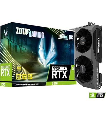 Amazon | ZOTAC ゲーミングGeForce RTX 3070 Twin Edge OC 8GB GDDR6