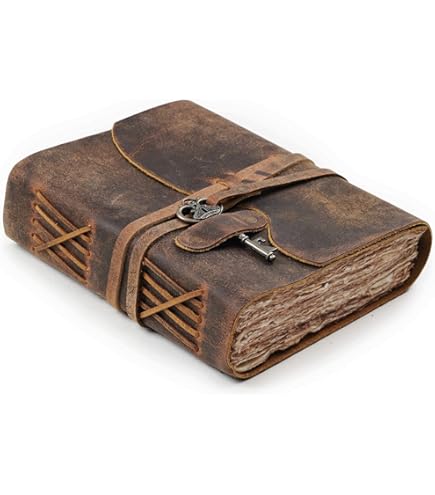 Amazon.co.jp: LEATHER VILLAGE 祈りの日記 詩篇 46:10 エンボス加工