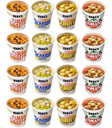 Amazon.co.jp: カップヌードルBIG 3種18食 詰め合わせ カップヌードル
