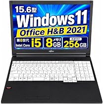 Amazon.co.jp: 【整備済み品】 ノートパソコン LIFEBOOK-A579 A749 第8