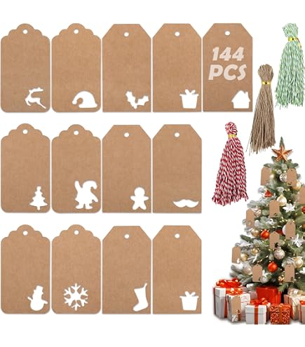 Amazon | DERAYEE クリスマス タグ メッセージカード ツリー Amazon | DERAYEE クリスマス タグ メッセージカード ツリー
