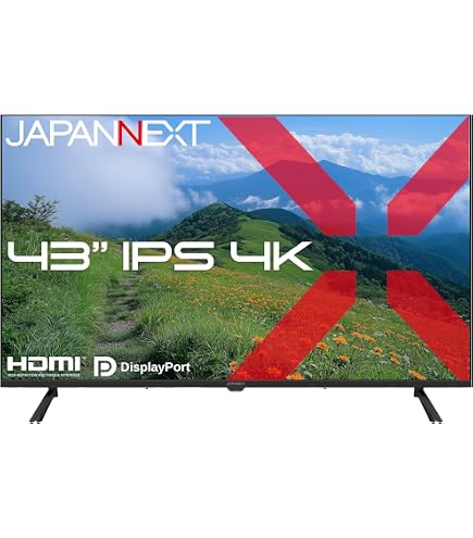 Amazon.co.jp: DMM.make 大型ディスプレイ モニター 43インチ 4K/HDR